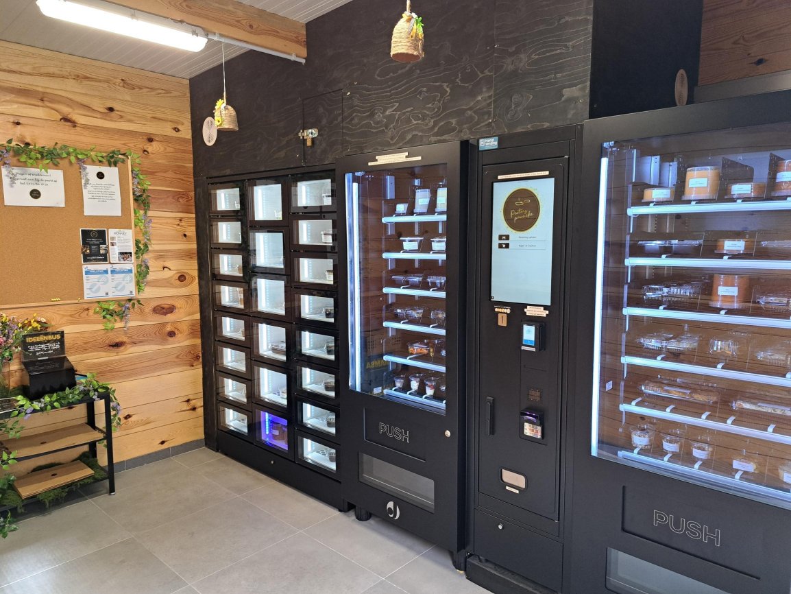 Foto nieuwe automaat